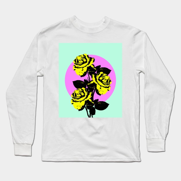 Flowrin art Long Sleeve T-Shirt by Vintage Dream